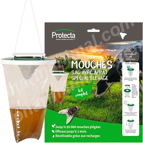 MOUCH'CLAC SAC A MOUCHES 5,5 L 	b/1 kit   appats